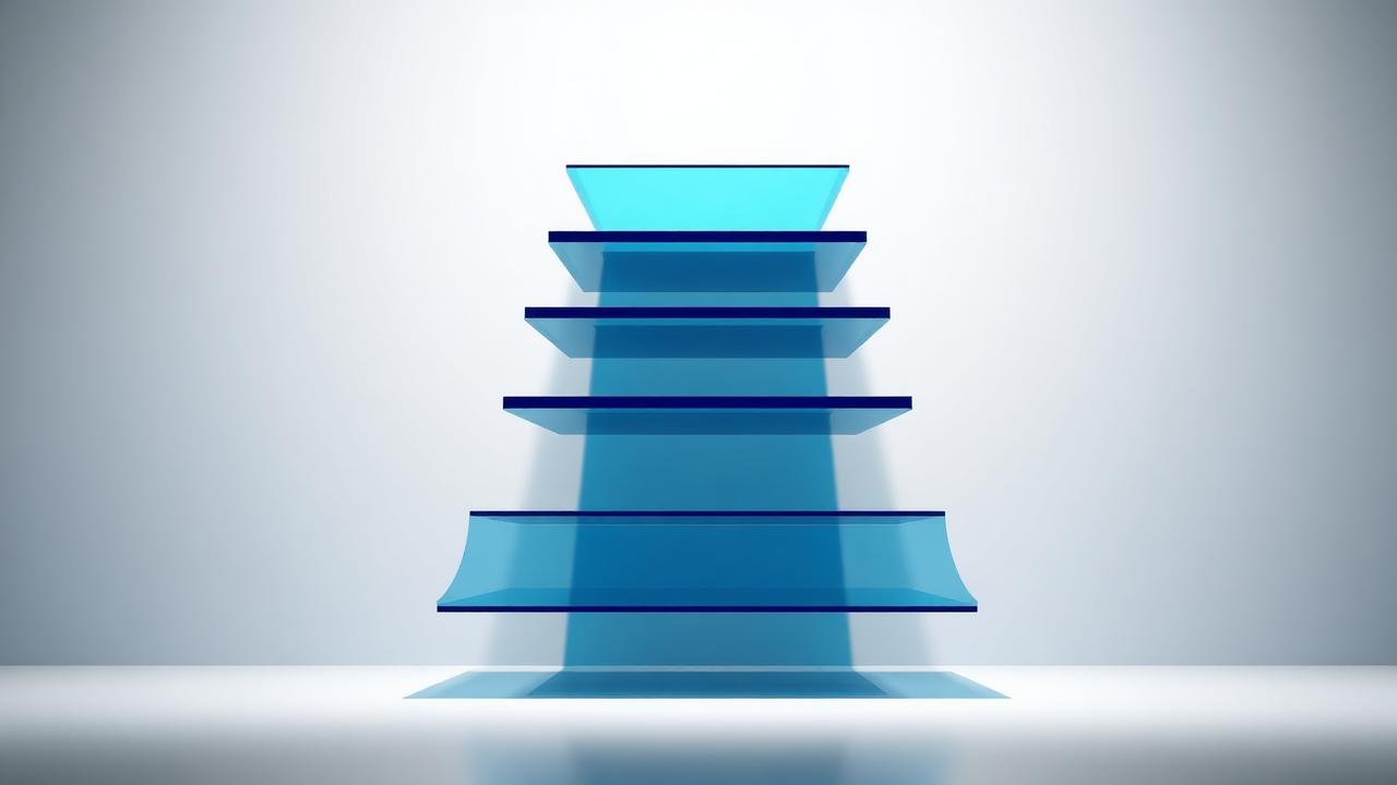 Layered stages ascending, representing the GAA transformation journey